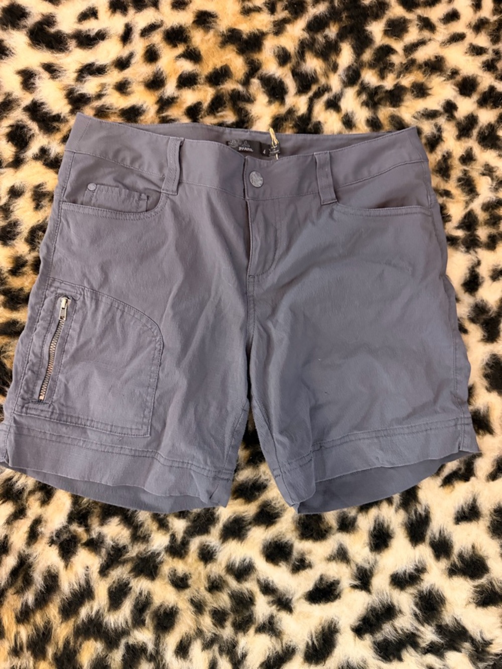 Prana Women's Charcoal Gray Cargo Shorts
